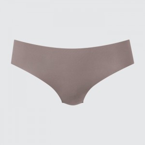 Majtki Damskie Uniqlo AIRism Ultra Seamless Regular Brązowe,Uniqlo Polska | L499968