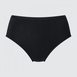 Majtki Damskie Uniqlo High Rise (Basic) Czarne,Uniqlo Polska | U728732
