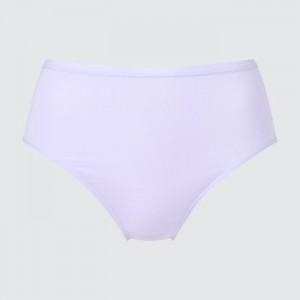 Majtki Damskie Uniqlo High Rise (Basic) Głęboka Fioletowe,Uniqlo Polska | O945603