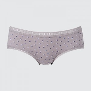 Majtki Damskie Uniqlo Hip Huggers Szare,Uniqlo Polska | V074171