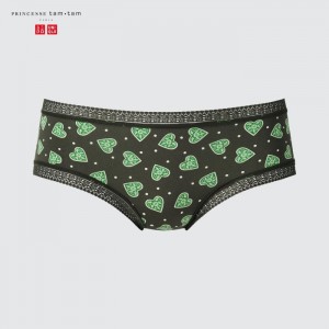 Majtki Damskie Uniqlo Hiphugger Ciemny Zielone,Uniqlo Polska | F416729