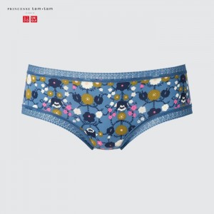 Majtki Damskie Uniqlo Hiphugger Niebieskie,Uniqlo Polska | A589041