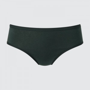 Majtki Damskie Uniqlo Mid-Rise Ciemny Zielone,Uniqlo Polska | B705041