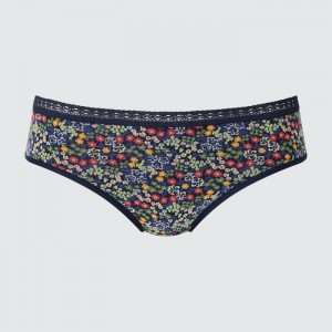 Majtki Damskie Uniqlo Mid-Rise Granatowe,Uniqlo Polska | E749766