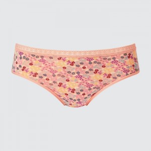 Majtki Damskie Uniqlo Mid-Rise Różowe,Uniqlo Polska | M580736
