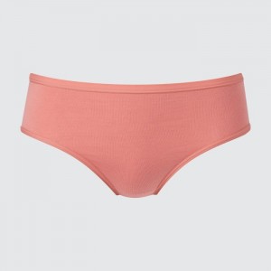 Majtki Damskie Uniqlo Mid-Rise Różowe,Uniqlo Polska | W818657
