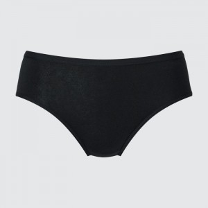 Majtki Damskie Uniqlo Mid Rise (Basic) Czarne,Uniqlo Polska | Z800632