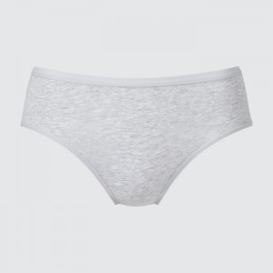 Majtki Damskie Uniqlo Mid Rise (Basic) Szare,Uniqlo Polska | I259546