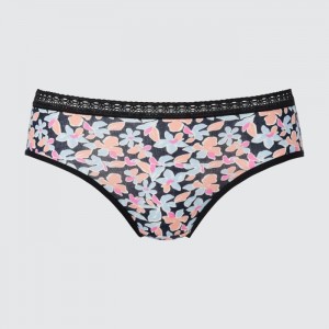 Majtki Damskie Uniqlo Mid Rise Czarne,Uniqlo Polska | A415602