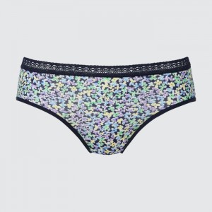 Majtki Damskie Uniqlo Mid Rise Granatowe,Uniqlo Polska | I832570