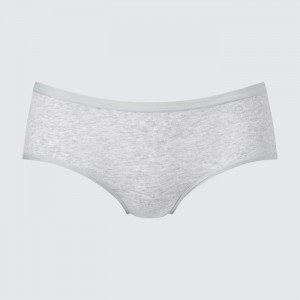 Majtki Damskie Uniqlo Plain Hip Huggers Szare,Uniqlo Polska | S478418