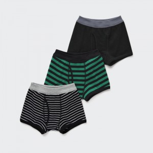 Majtki Dziecięce Uniqlo Boxer (Set of 3) Czarne,Uniqlo Polska | D599274