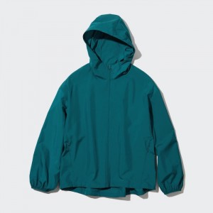Parka Damskie Uniqlo UV Protection Pocketable Zielone,Uniqlo Polska | V710987