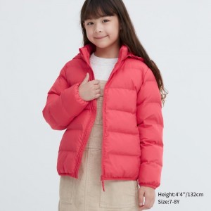Parka Dziecięce Uniqlo PUFFTECH Washable (Warm Padded) Różowe,Uniqlo Polska | L568472