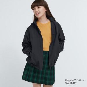 Parka Dziecięce Uniqlo Pocketable Nylon Czarne,Uniqlo Polska | G566050