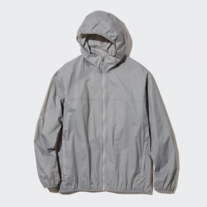 Parka Męskie Uniqlo Pocketable UV Protection 3D Cut (2022 Edition) Szare,Uniqlo Polska | O877625