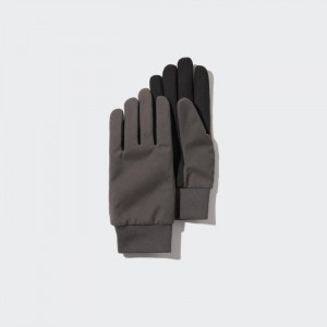 Rękawiczki Damskie Uniqlo HEATTECH Lined Function Ciemny Szare,Uniqlo Polska | C105069