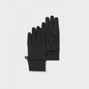 Rękawiczki Damskie Uniqlo HEATTECH Lined Stretch Czarne,Uniqlo Polska | H942047