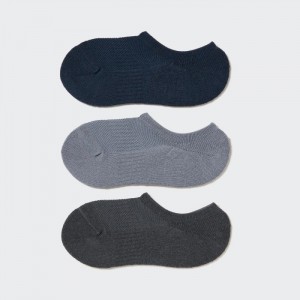 Skarpetki Damskie Uniqlo Footsies 3 Pack (Sports) Granatowe,Uniqlo Polska | R574229