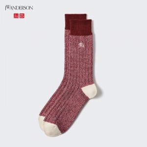 Skarpetki Damskie Uniqlo HEATTECH Anti-Odor Czerwone,Uniqlo Polska | S219025