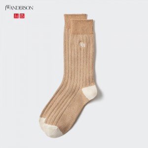 Skarpetki Damskie Uniqlo HEATTECH Anti-Odor Beżowe,Uniqlo Polska | U152358