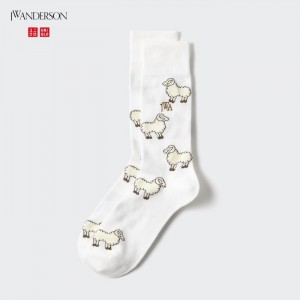 Skarpetki Damskie Uniqlo HEATTECH Anti-Odor Białe,Uniqlo Polska | Y760989