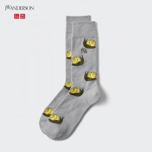 Skarpetki Damskie Uniqlo HEATTECH Anti-Odor Szare,Uniqlo Polska | U983002