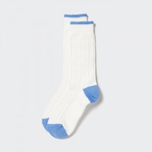 Skarpetki Damskie Uniqlo HEATTECH Cable Białe,Uniqlo Polska | Y657191
