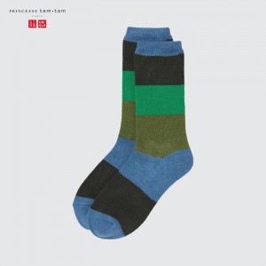 Skarpetki Damskie Uniqlo HEATTECH Niebieskie,Uniqlo Polska | G481539
