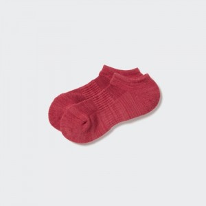 Skarpetki Damskie Uniqlo HEATTECH Short Czerwone,Uniqlo Polska | U816076
