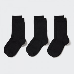 Skarpetki Damskie Uniqlo Socks 3 Pack Czarne,Uniqlo Polska | I817437