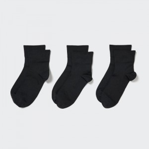Skarpetki Damskie Uniqlo Socks 3 Pack Czarne,Uniqlo Polska | O677944