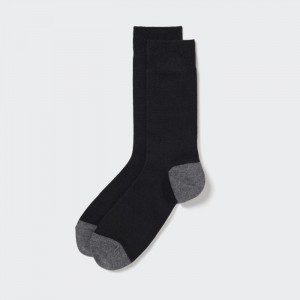 Skarpetki Męskie Uniqlo Color Block Czarne,Uniqlo Polska | B931045