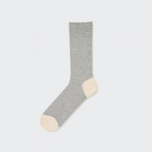 Skarpetki Męskie Uniqlo Color Block Szare,Uniqlo Polska | V052372