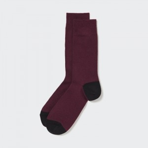 Skarpetki Męskie Uniqlo Color Block Wine,Uniqlo Polska | O073245