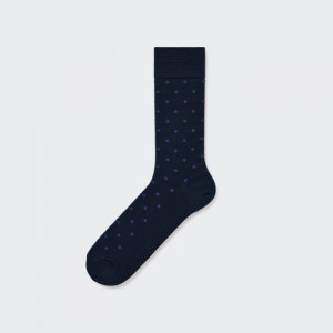 Skarpetki Męskie Uniqlo Dotted Granatowe,Uniqlo Polska | M944653