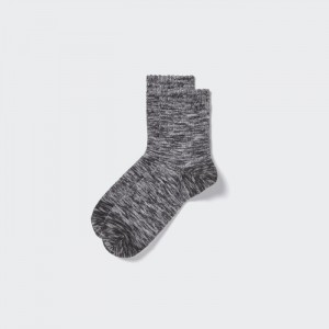 Skarpetki Męskie Uniqlo Melange Half Ciemny Szare,Uniqlo Polska | T703277
