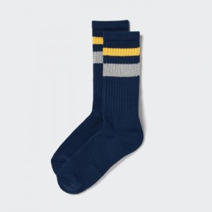 Skarpetki Męskie Uniqlo Pile Lined Granatowe,Uniqlo Polska | U415780