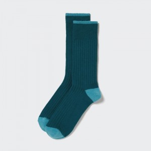 Skarpetki Męskie Uniqlo Ribbed Zielone,Uniqlo Polska | H982085
