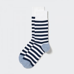 Skarpetki Męskie Uniqlo Striped Białe,Uniqlo Polska | M535406