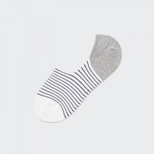 Skarpetki Męskie Uniqlo Striped Low-Cut Białe,Uniqlo Polska | L610834