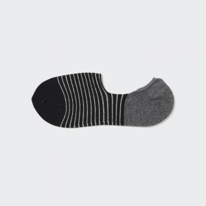 Skarpetki Męskie Uniqlo Striped Low-Cut Czarne,Uniqlo Polska | V969867