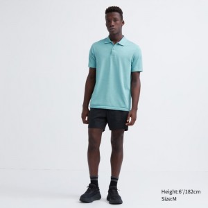 Spodenki Męskie Uniqlo Ultra Stretch DRY-EX (5") Czarne,Uniqlo Polska | X634078