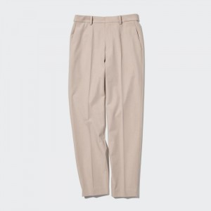 Spodnie Damskie Uniqlo Smart Ankle (2-Way Stretch) Beżowe,Uniqlo Polska | I622429