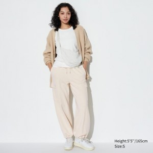 Spodnie Damskie Uniqlo Sweat Cargo Białe,Uniqlo Polska | K309411