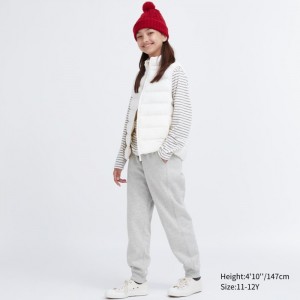Spodnie Dresowe Dziecięce Uniqlo Pile-Lined Głęboka Szare,Uniqlo Polska | Y029461