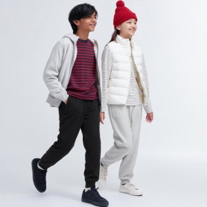 Spodnie Dresowe Dziecięce Uniqlo Pile-Lined Czarne,Uniqlo Polska | P199793