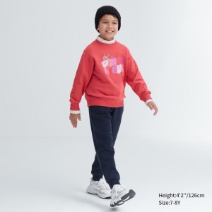 Spodnie Dresowe Dziecięce Uniqlo Pile-Lined Granatowe,Uniqlo Polska | X759105