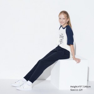 Spodnie Dresowe Dziecięce Uniqlo Ultra Stretch Dry Granatowe,Uniqlo Polska | V812950