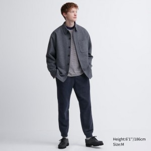 Spodnie Dresowe Męskie Uniqlo Granatowe,Uniqlo Polska | C725714